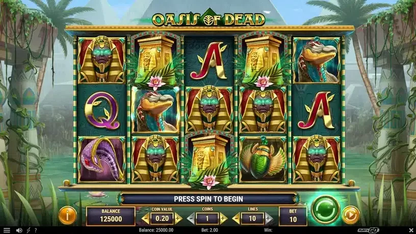 Oasis of Dead slot screenshot 1