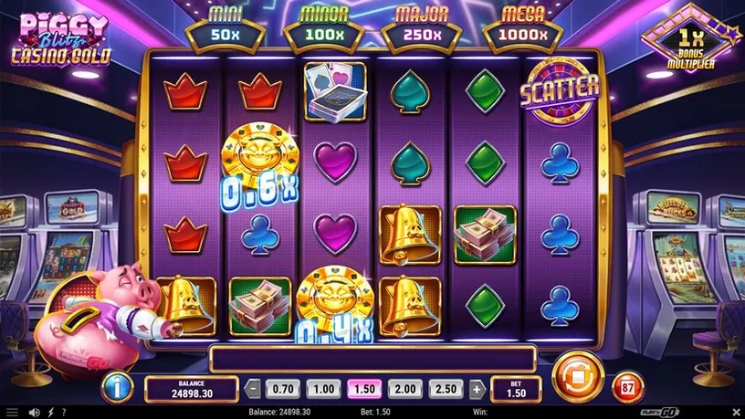 Piggy Blitz Casino Gold slot screenshot 4