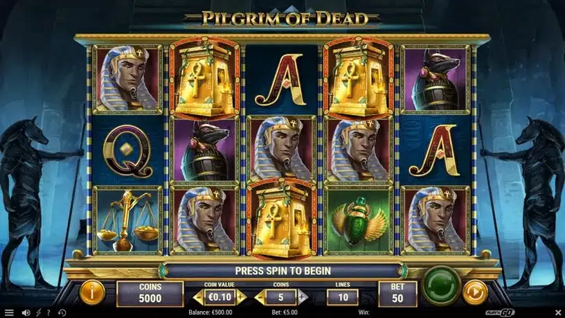Pilgrim of Dead slot screenshot 1