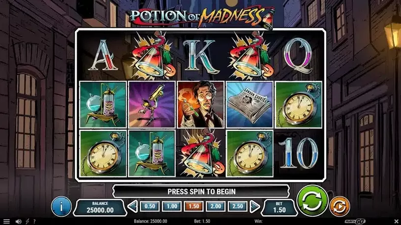 Potion of Madness slot screenshot 1
