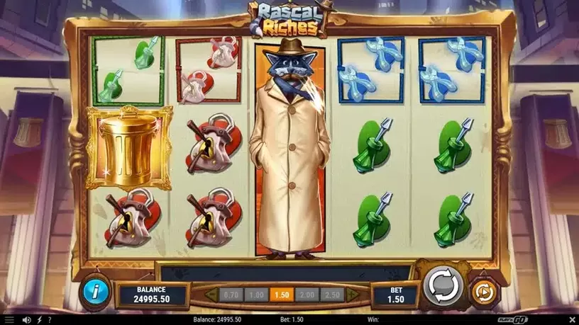 Rascal Riches slot screenshot 2