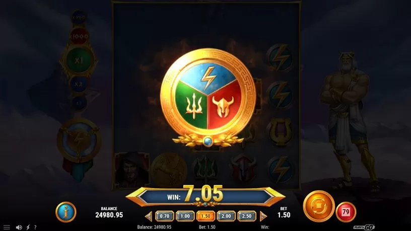 Rise of Olympus Extreme slot screenshot 3