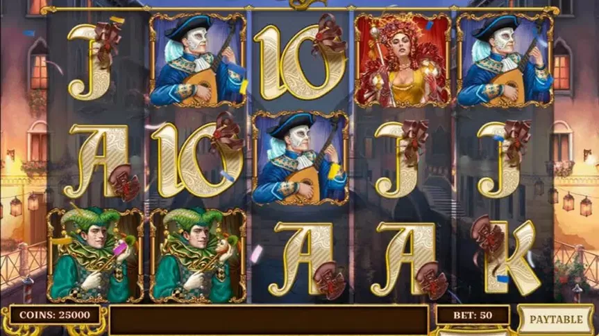 Royal Masquerade slot screenshot 2