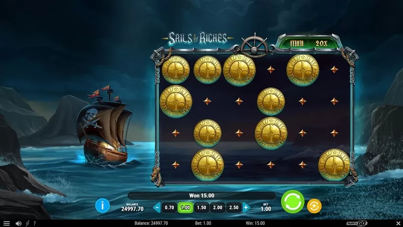 Sails of Riches slot screenshot 3