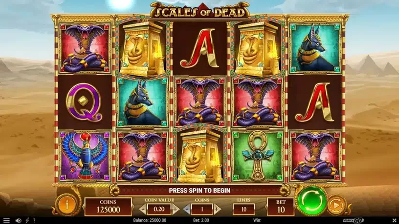 Scales of Dead slot screenshot 1