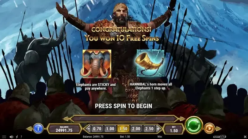 Scourge of Rome slot screenshot 3
