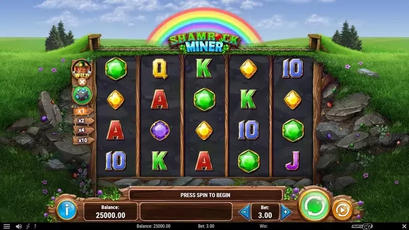 Shamrock Miner slot screenshot 1
