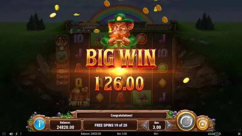Shamrock Miner slot screenshot 8