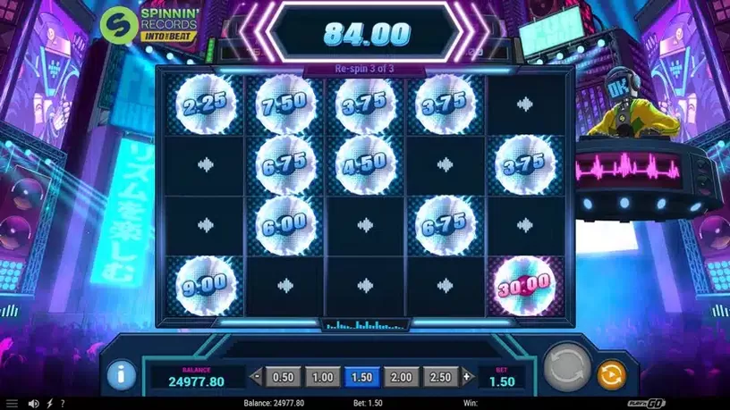 Spinnin’ Records Into the Beat slot screenshot 8