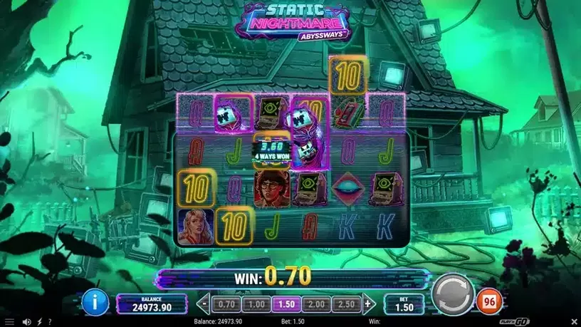 Static Nightmare Abyssways slot screenshot 3