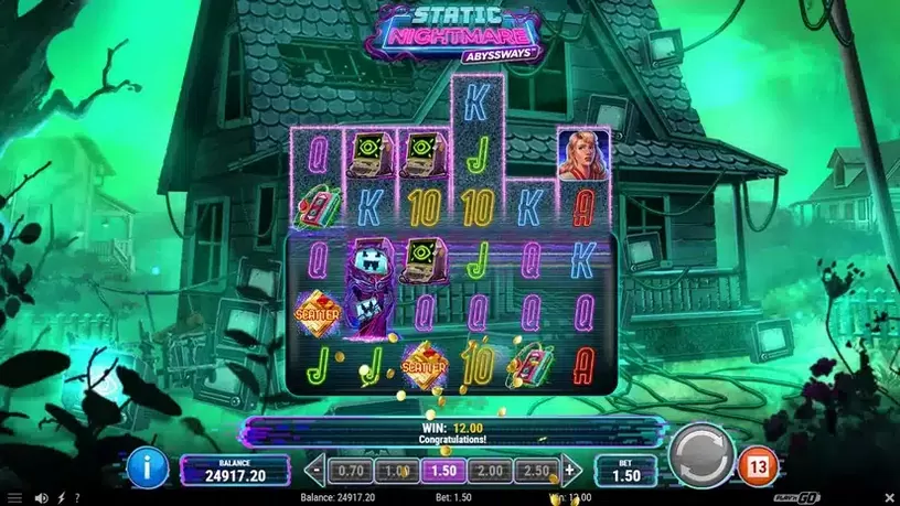 Static Nightmare Abyssways slot screenshot 5