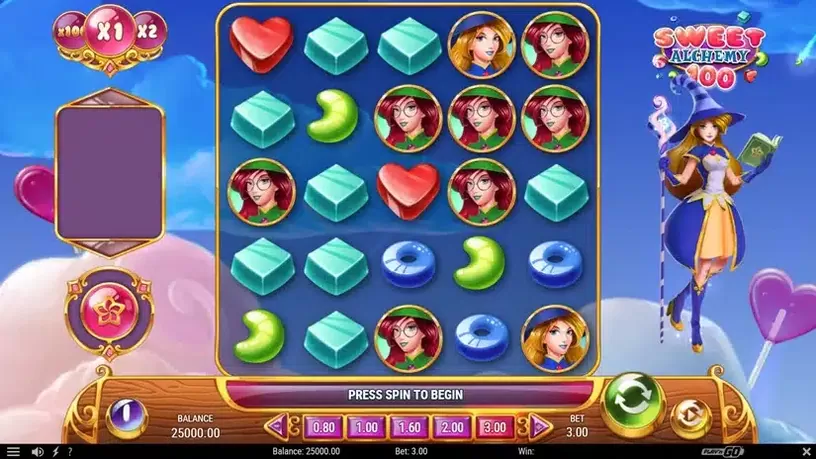 Sweet Alchemy 100 slot screenshot 1