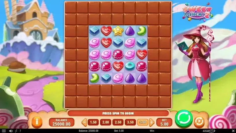 Sweet Alchemy 2 slot screenshot 1