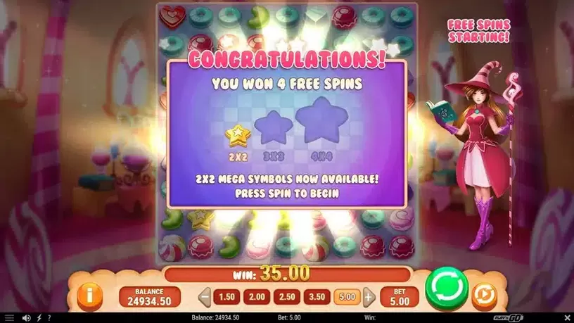 Sweet Alchemy 2 slot screenshot 4