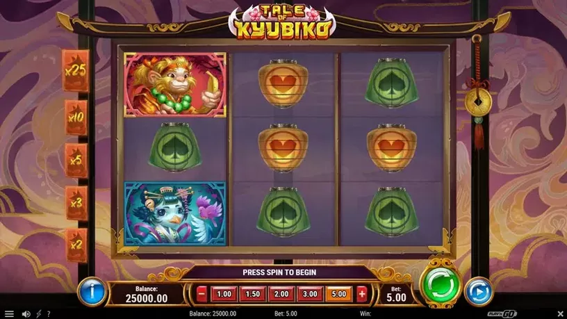 Tale of Kyubiko slot screenshot 1