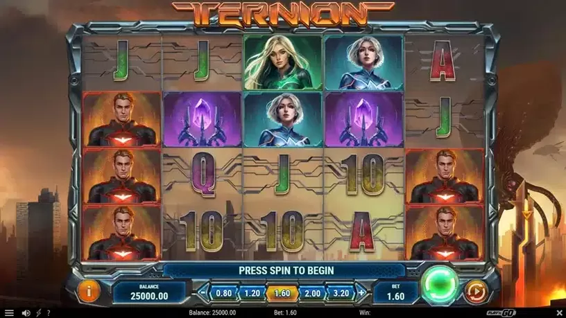 Ternion slot screenshot 1