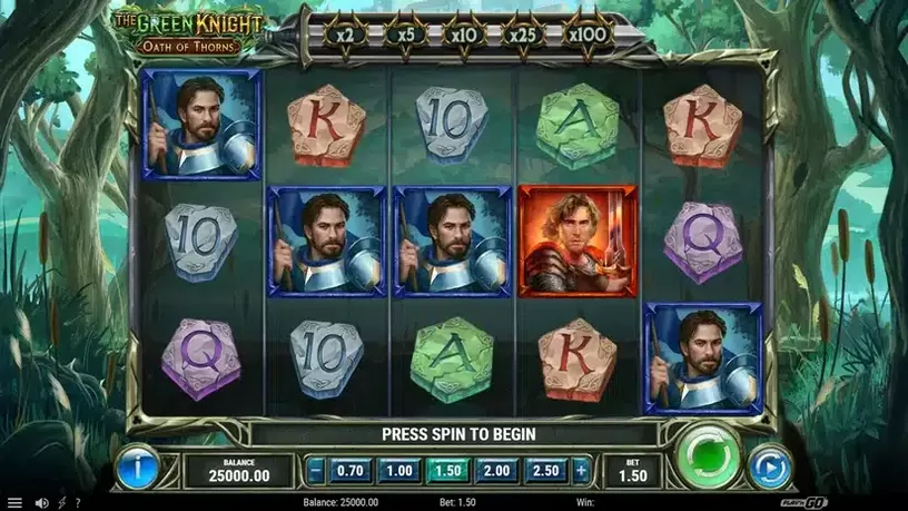 The Green Knight Oath of Thorns slot screenshot 1