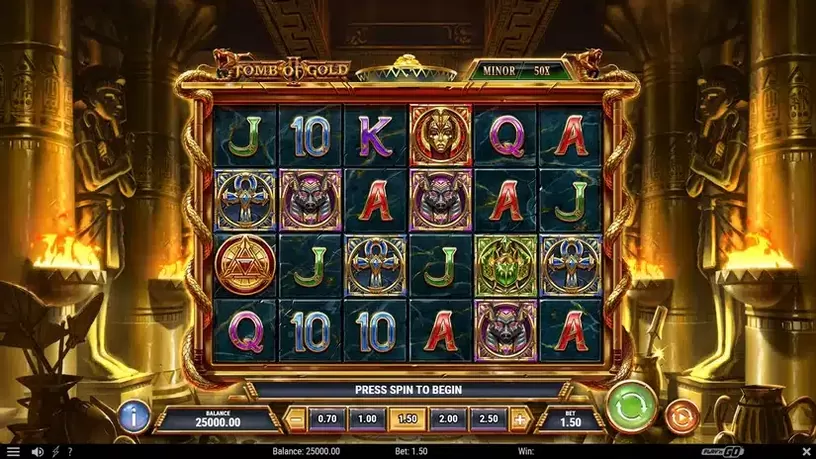Tomb of Gold 2 slot screenshot 1
