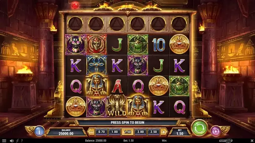 Tomb of Gold slot screenshot 1