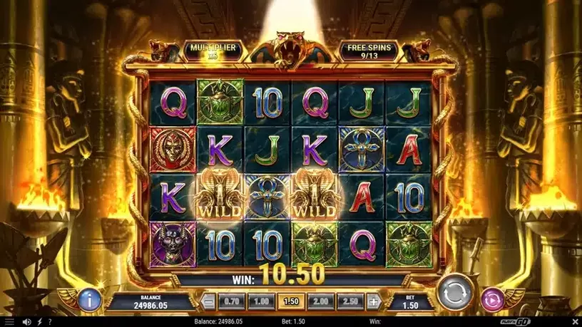 Tomb of Gold slot screenshot 5