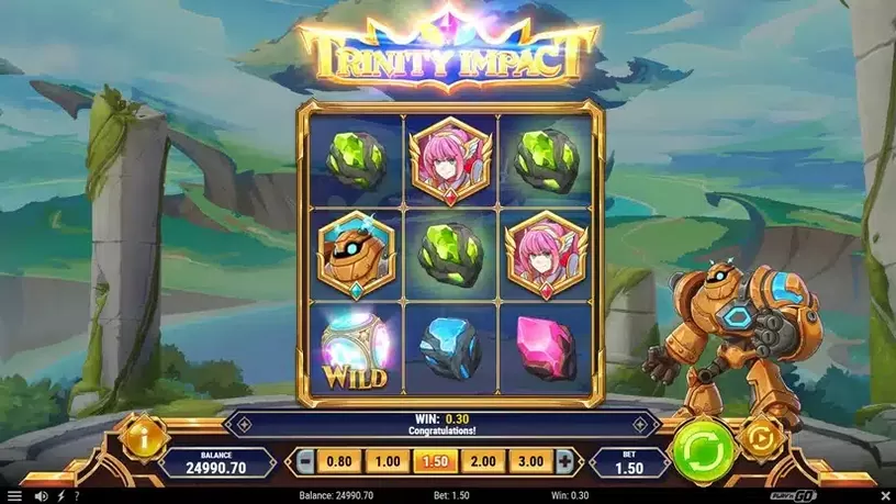 Trinity Impact slot screenshot 1