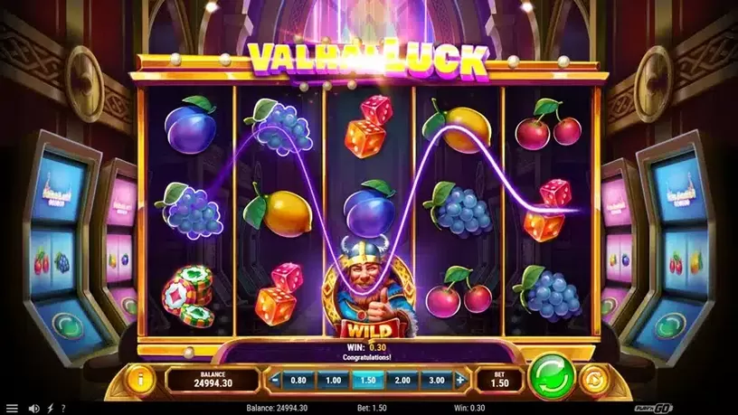 ValhalLuck slot screenshot 2