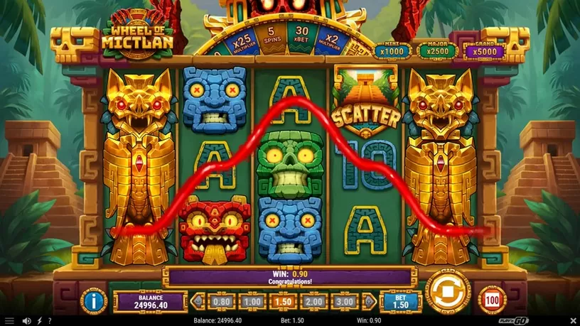 Wheel of Mictlan slot screenshot 2