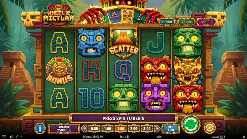 Wheel of Mictlan slot screenshot 1