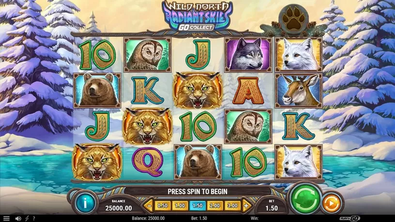 Wild North Radiant Skies slot screenshot 1