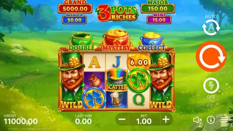 3 Pots Riches: Hold and Win slot screenshot 1