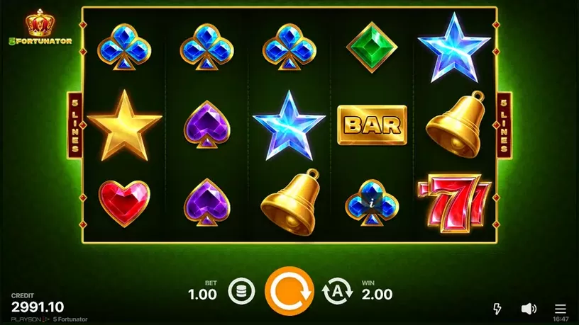 5 Fortunator slot screenshot 2