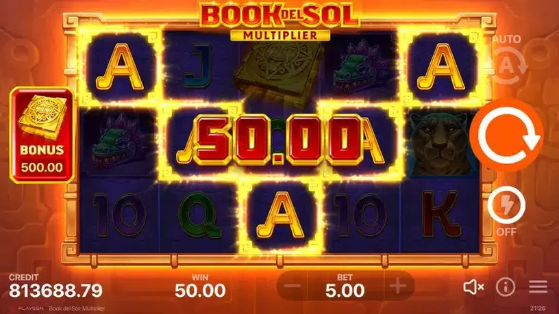Book del Sol: Multiplier slot screenshot 2