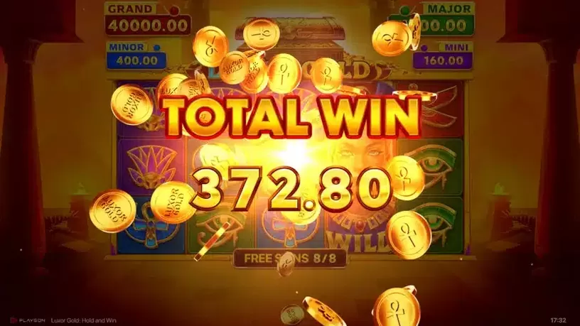 Luxor Gold: Hold and Win slot screenshot 10