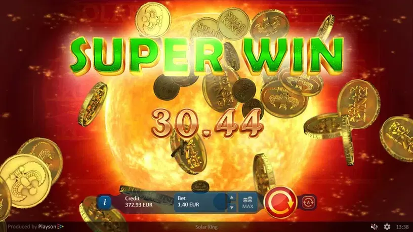 Solar King slot screenshot 8