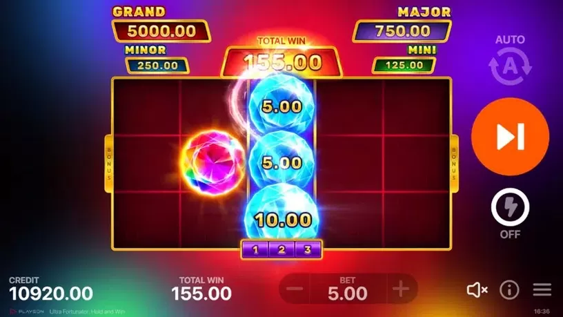 Ultra Fortunator: Hold and Win slot screenshot 5