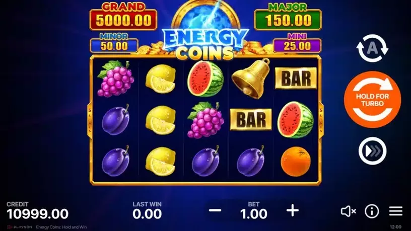 Energy Coins: Hold and Win slot screenshot 1