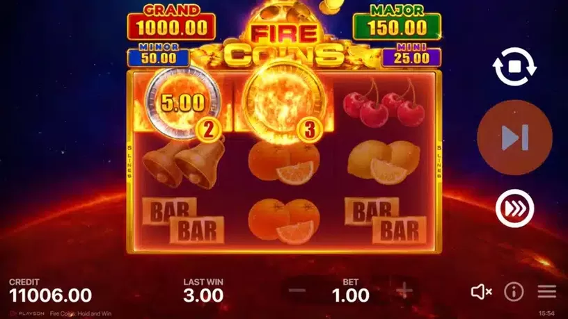 Fire Coins: Hold and Win slot screenshot 5