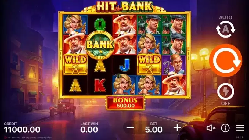 Hit the Bank Hold and Win slot screenshot 1