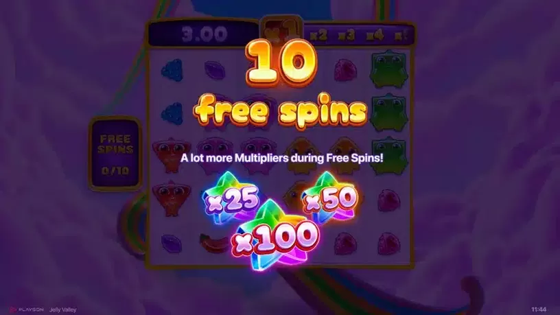 Jelly Valley slot screenshot 3