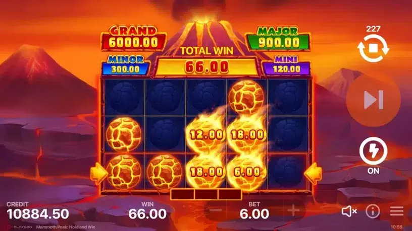 Mammoth Peak: Hold and Win slot screenshot 5