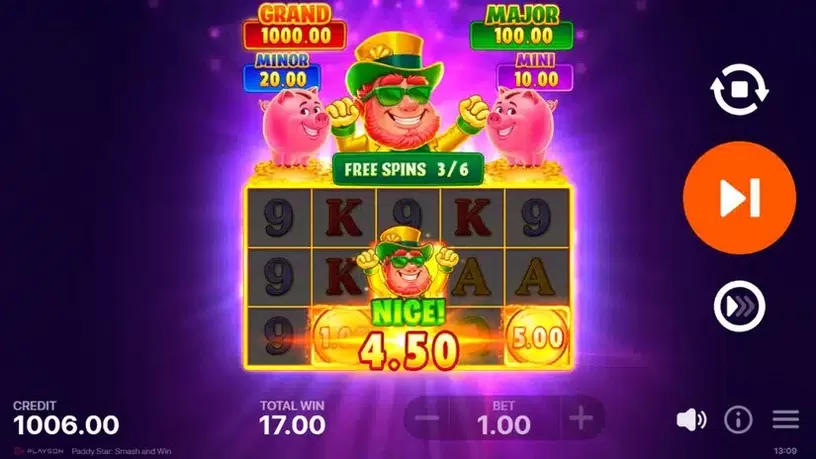 Paddy Star: Smash and Win slot screenshot 6