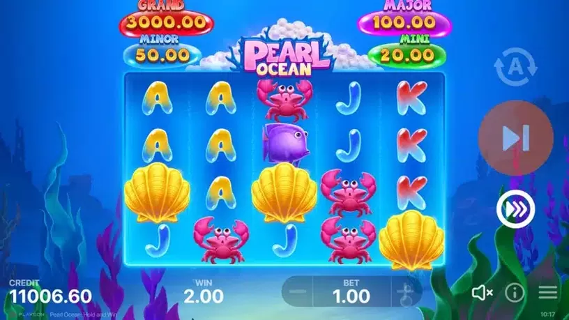 Pearl Ocean: Hold and Win slot screenshot 3