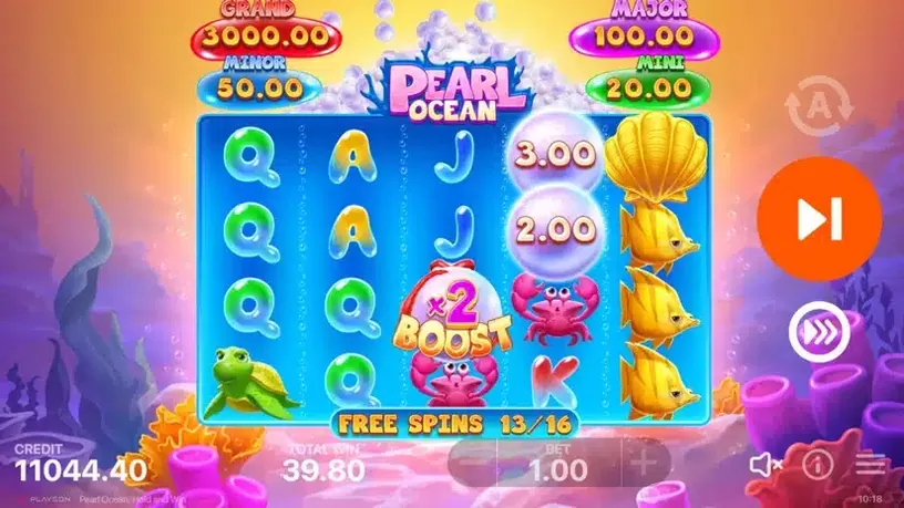 Pearl Ocean: Hold and Win slot screenshot 6