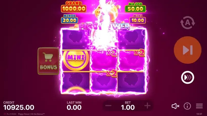 Piggy Power: Hit the Bonus slot screenshot 2
