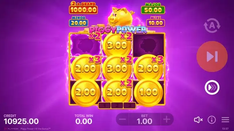 Piggy Power: Hit the Bonus slot screenshot 5