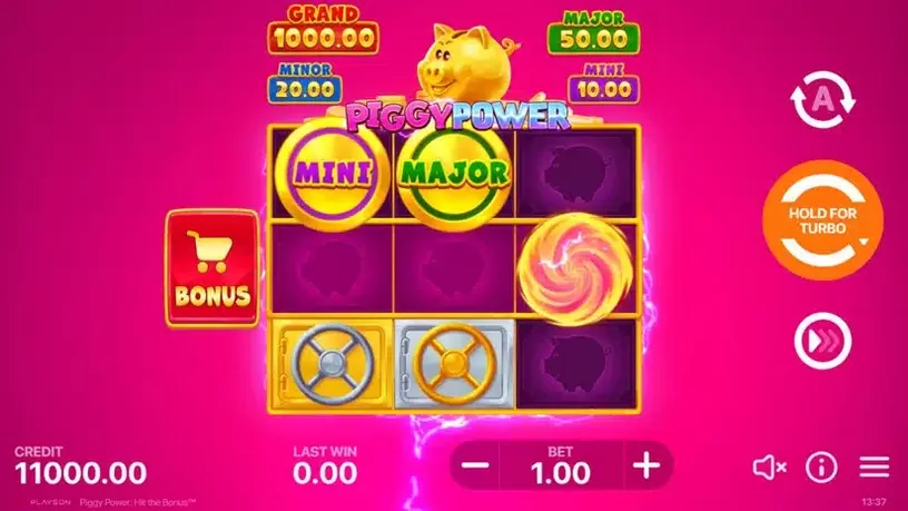Piggy Power: Hit the Bonus slot screenshot 1