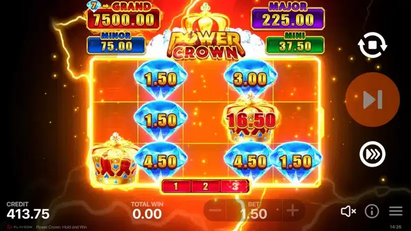 Power Crown: Hold and Win slot screenshot 5