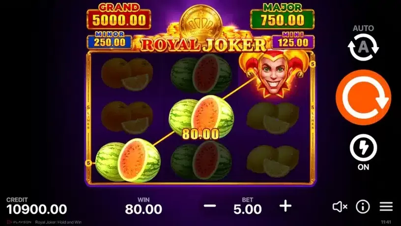 Royal Joker: Hold and Win slot screenshot 4