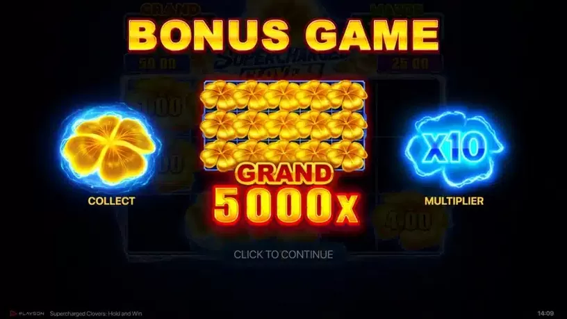 Supercharged Clovers: Hold and Win slot screenshot 3