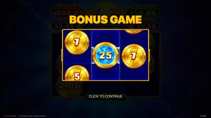 Thunder Coins: Hold and Win slot screenshot 5